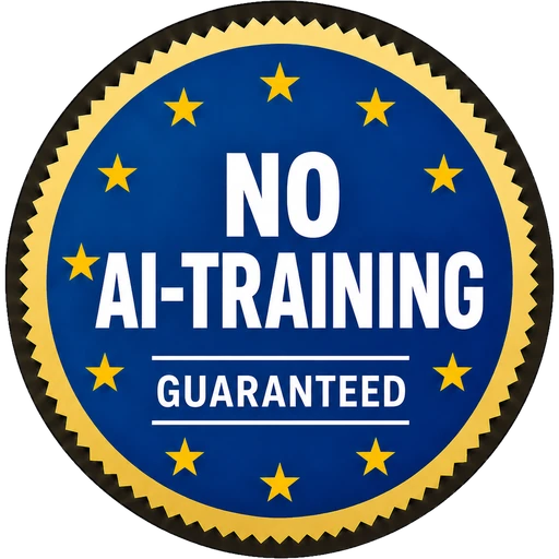 No AI training