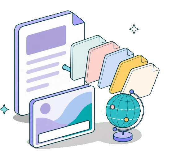 A Kalima transcript exported to SRT, VTT, JSON, PDF, and styled subtitle formats